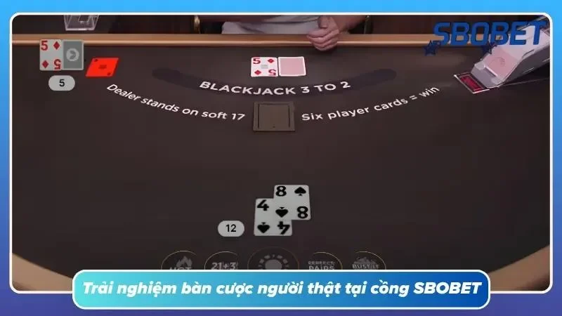 Hệ thống live casino trực tiếp mượt mà