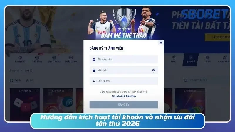 Quy trình đăng ký và nhận thưởng dành cho hội viên mới tham gia