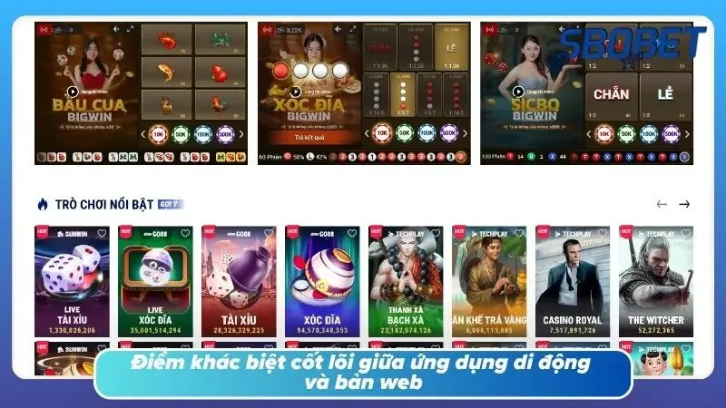 Khác biệt không nằm ở giao diện, mà ở tốc độ sống còn